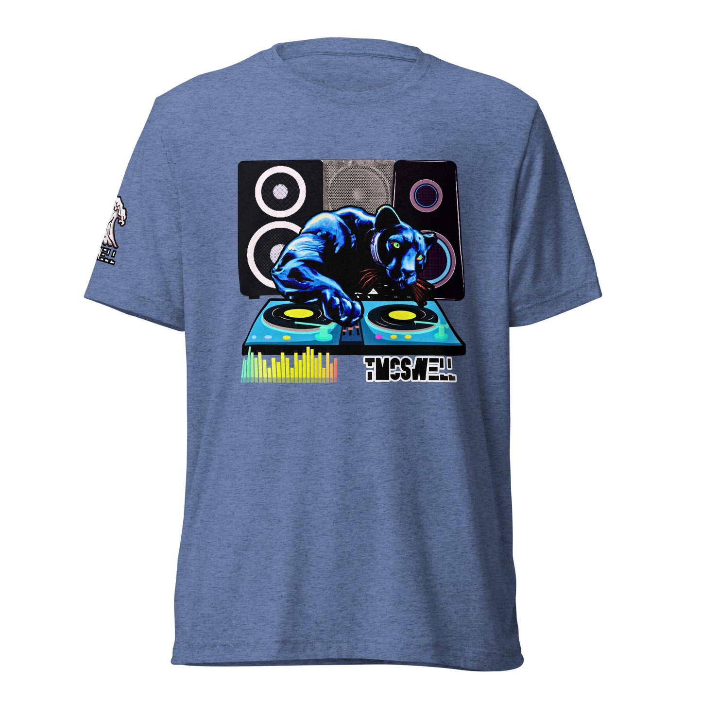 Panther Black DJ Tri-Blend T