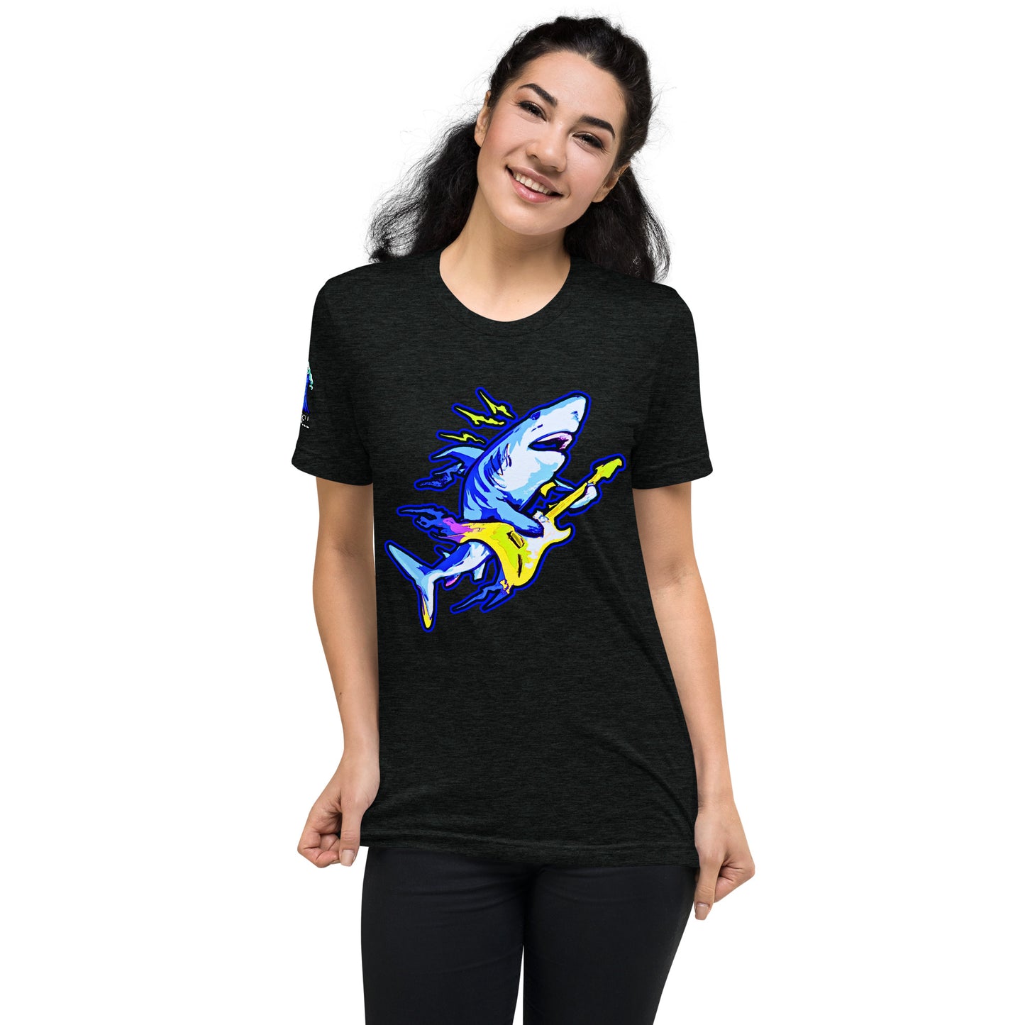 Shark Shock Tri Blend T