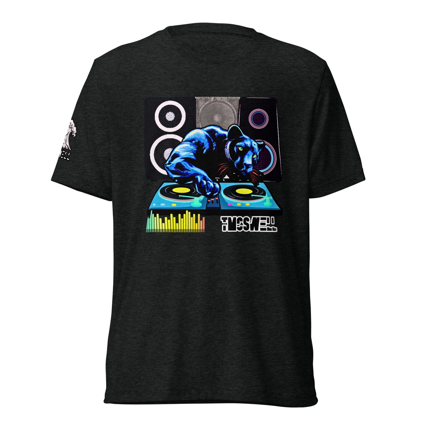 Panther Black DJ Tri-Blend T
