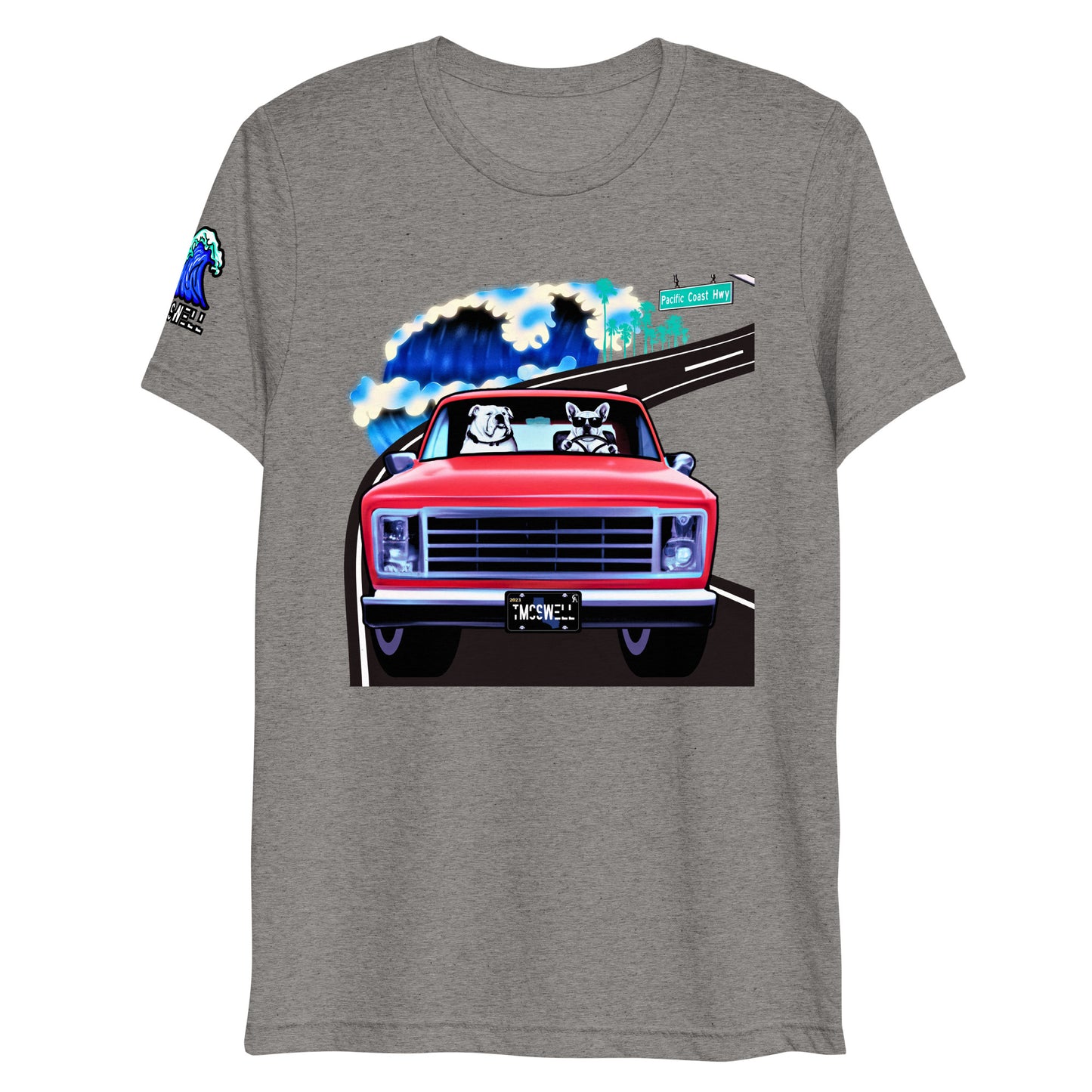 Bigswell Dogs Tri-Blend T