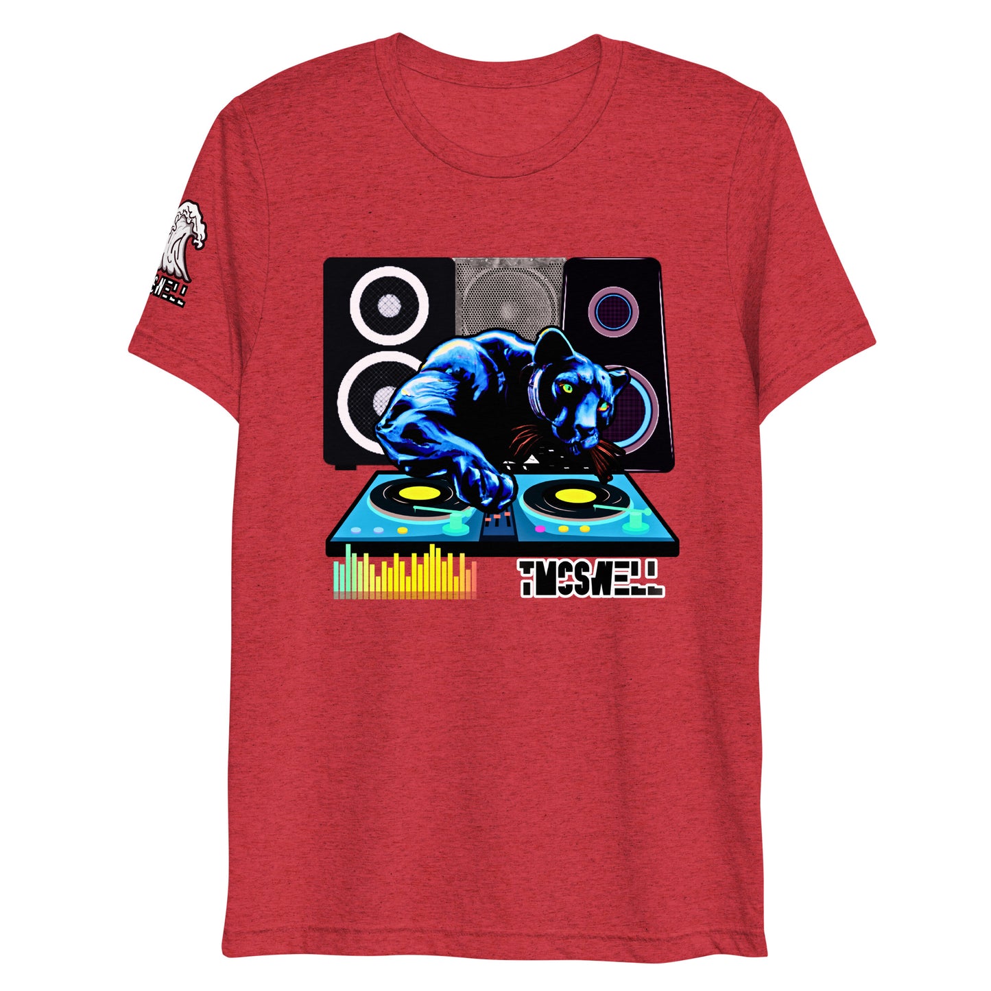 Panther Black DJ Tri-Blend T