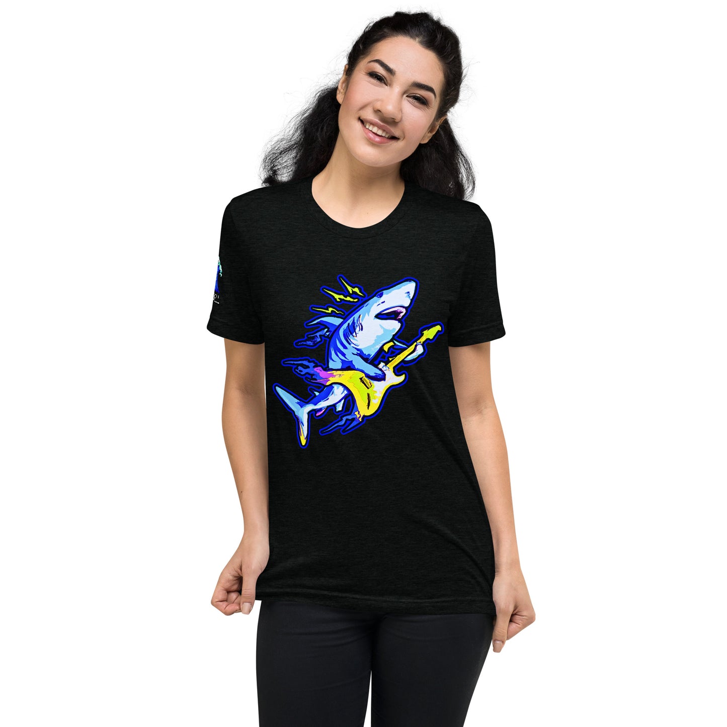 Shark Shock Tri Blend T