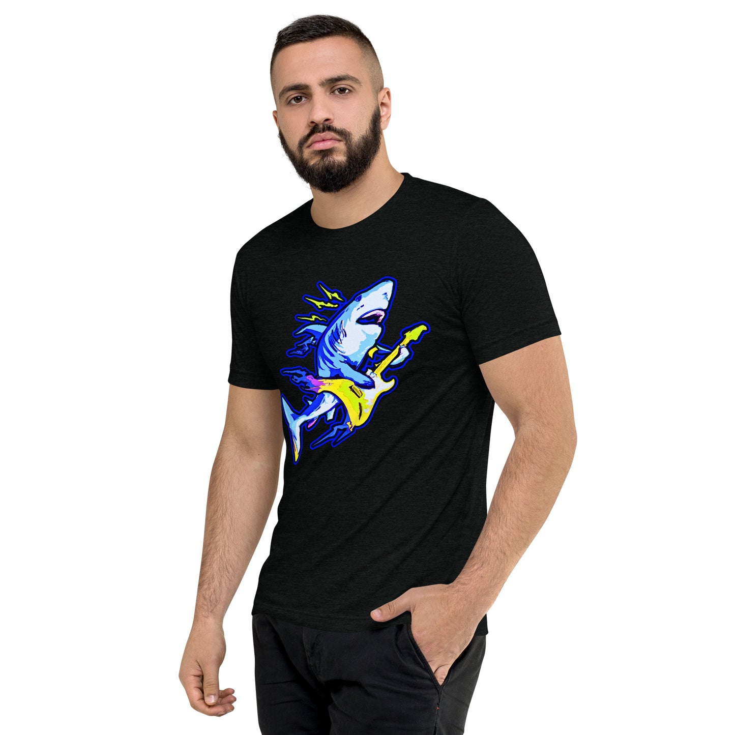 Shark Shock Tri Blend T