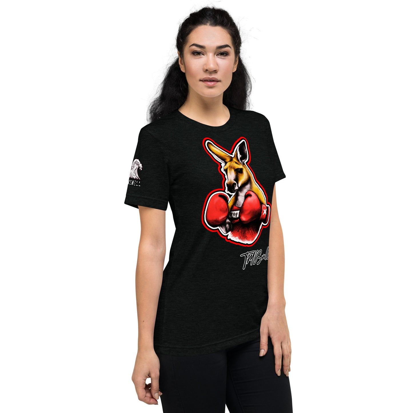 Kangaroo Boxer Tri-Blend T