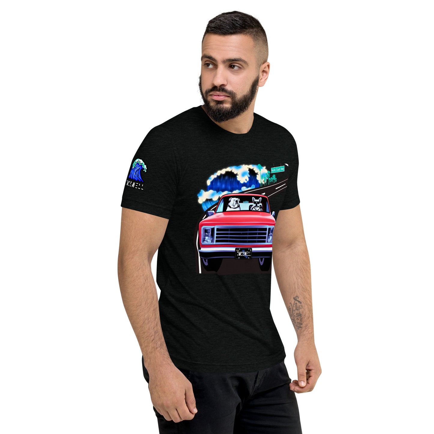 Bigswell Dogs Tri-Blend T