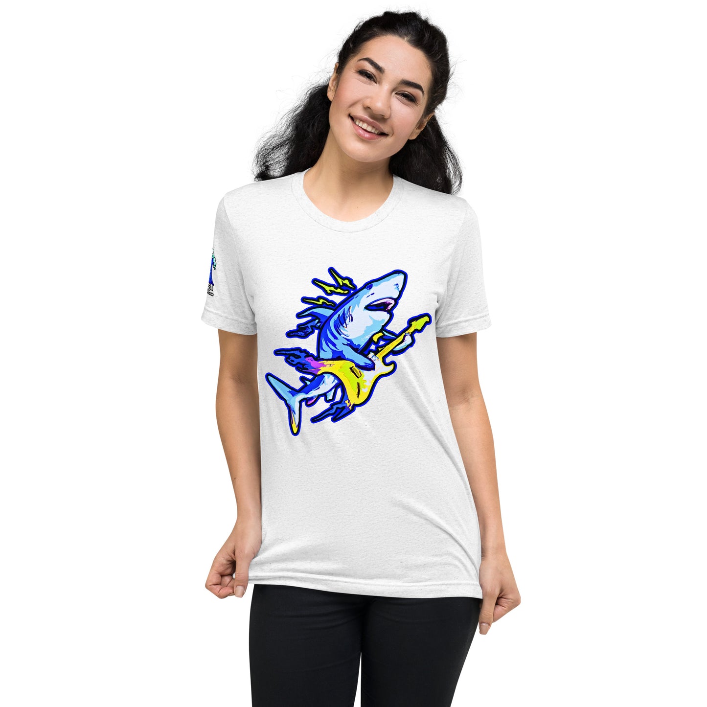 Shark Shock Tri Blend T