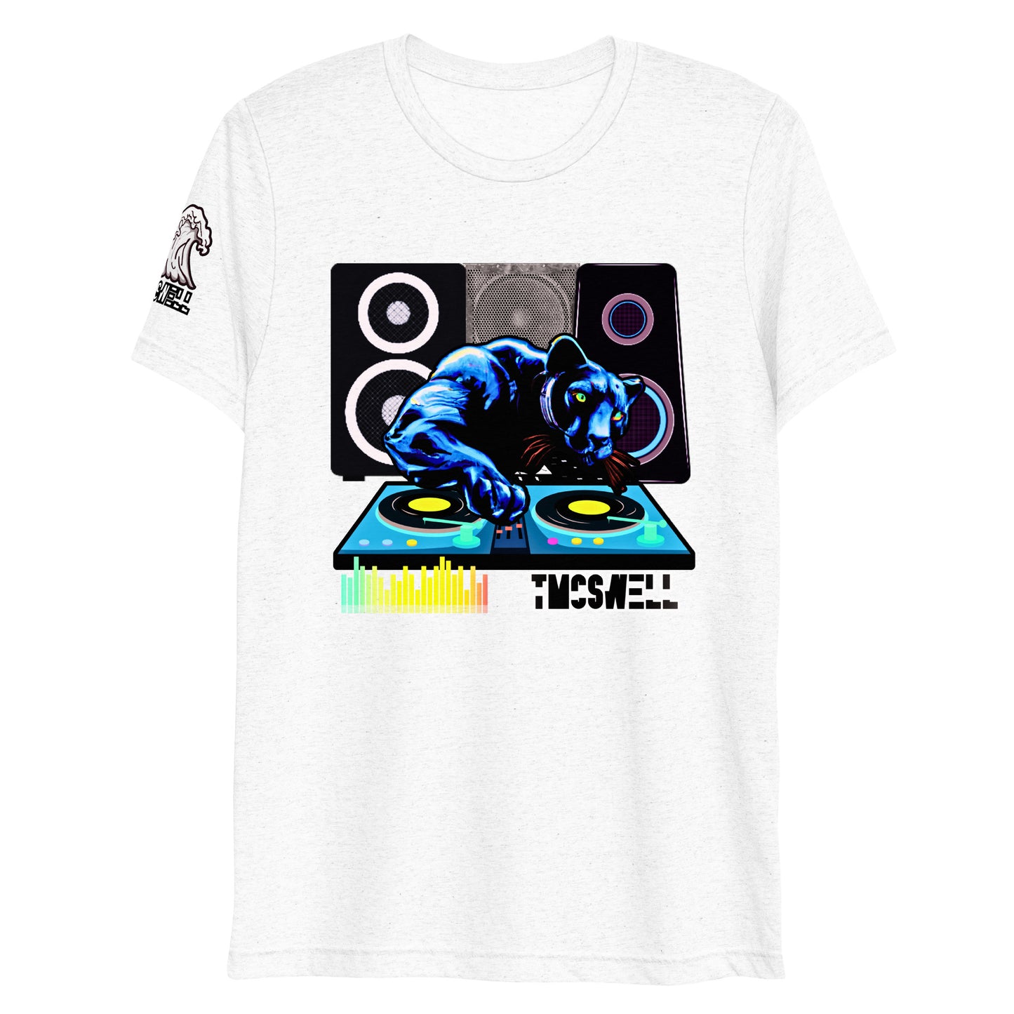 Panther Black DJ Tri-Blend T