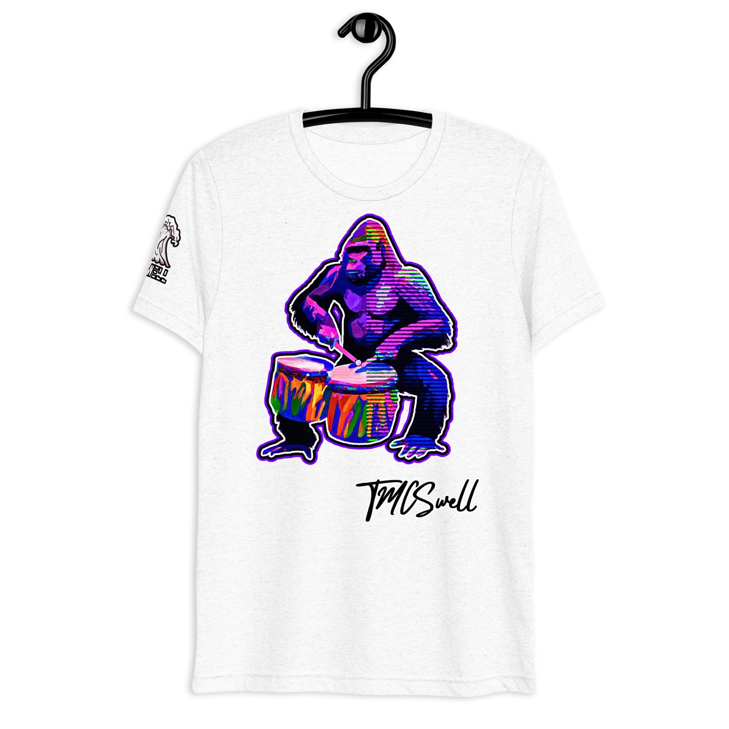 Grape G Drums Tri-Blend T