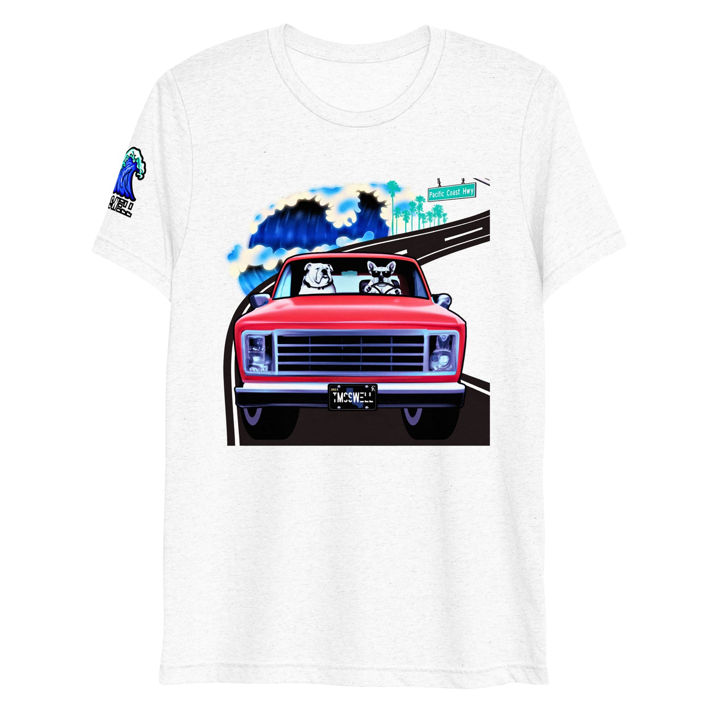 Bigswell Dogs Tri-Blend T