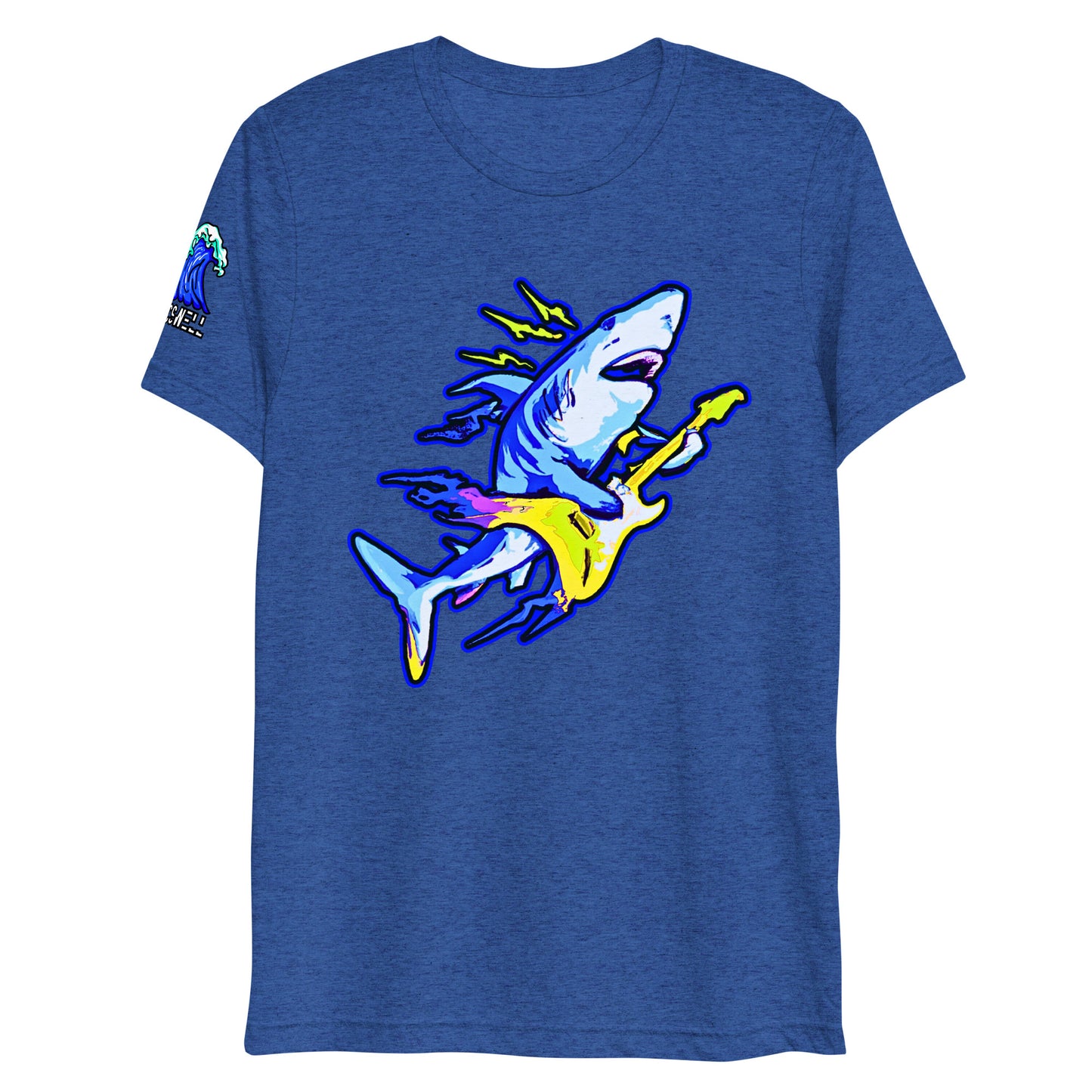 Shark Shock Tri Blend T