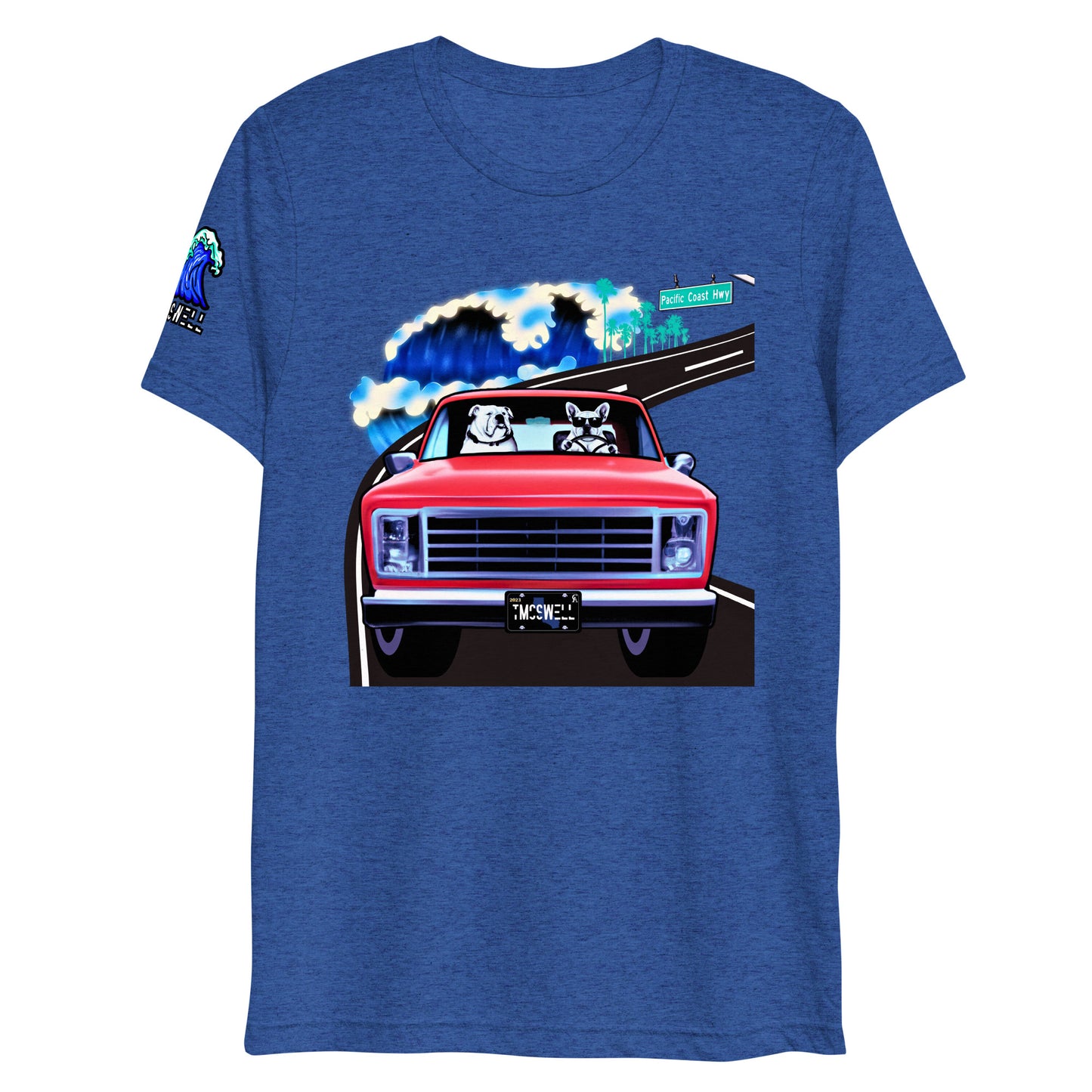 Bigswell Dogs Tri-Blend T