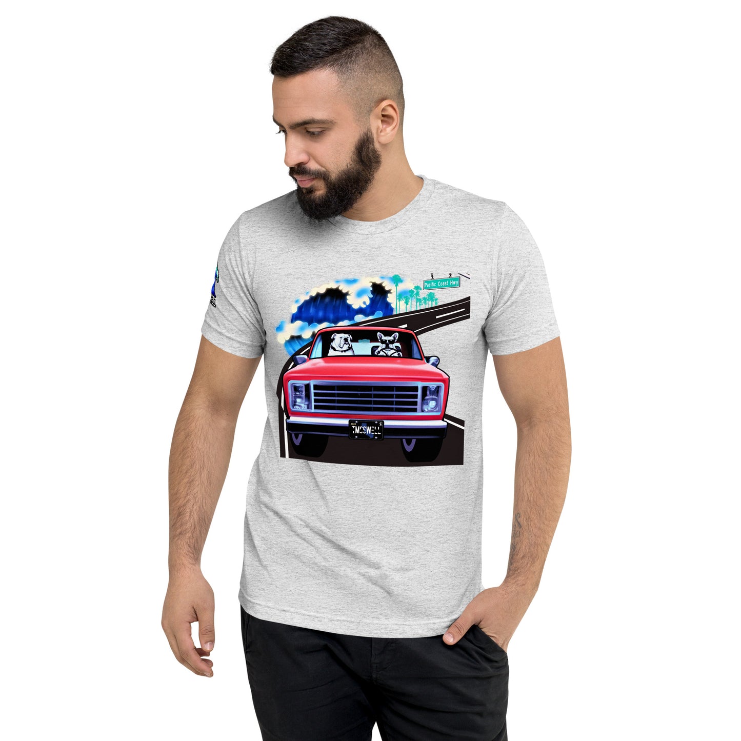 Bigswell Dogs Tri-Blend T