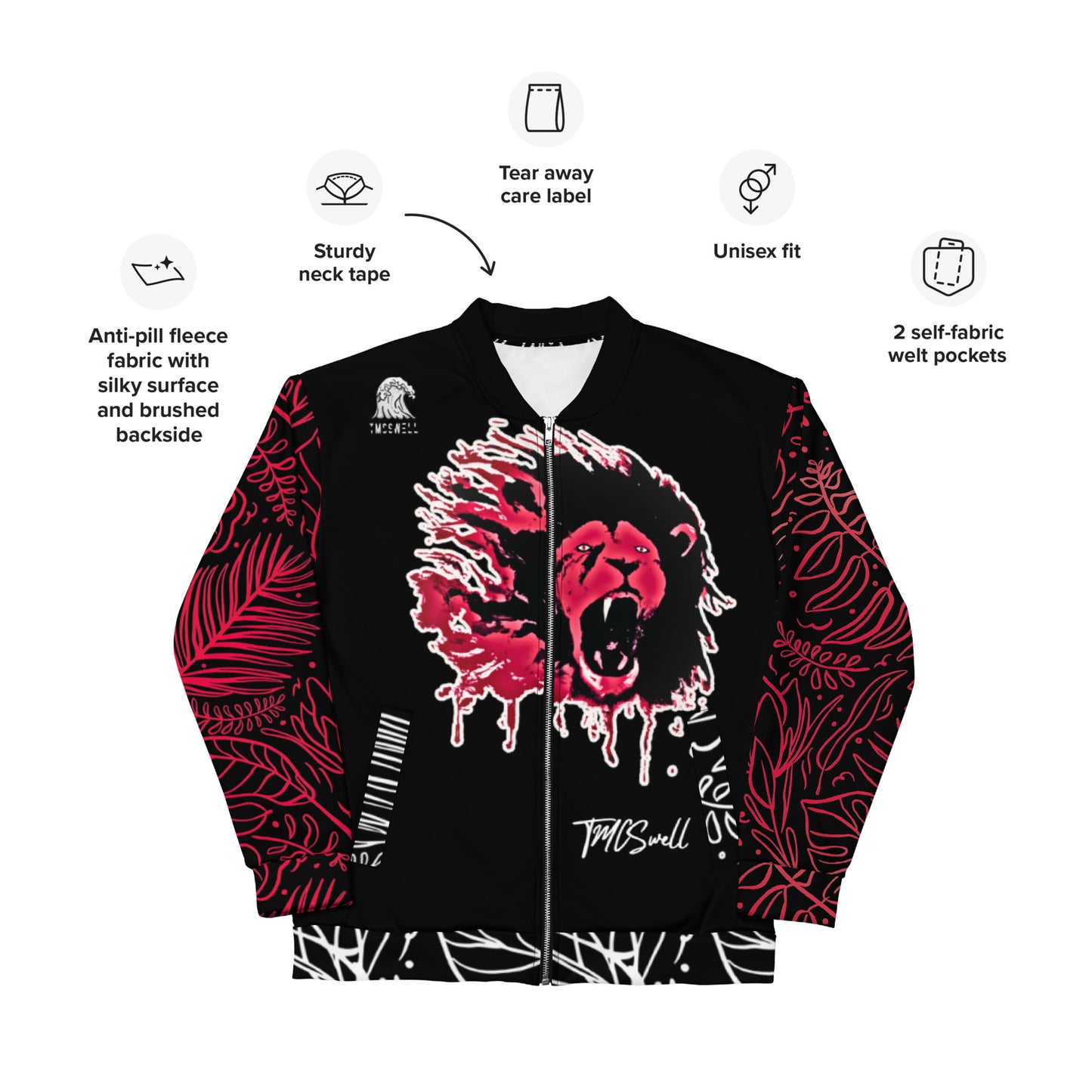 Lion Red Jacket