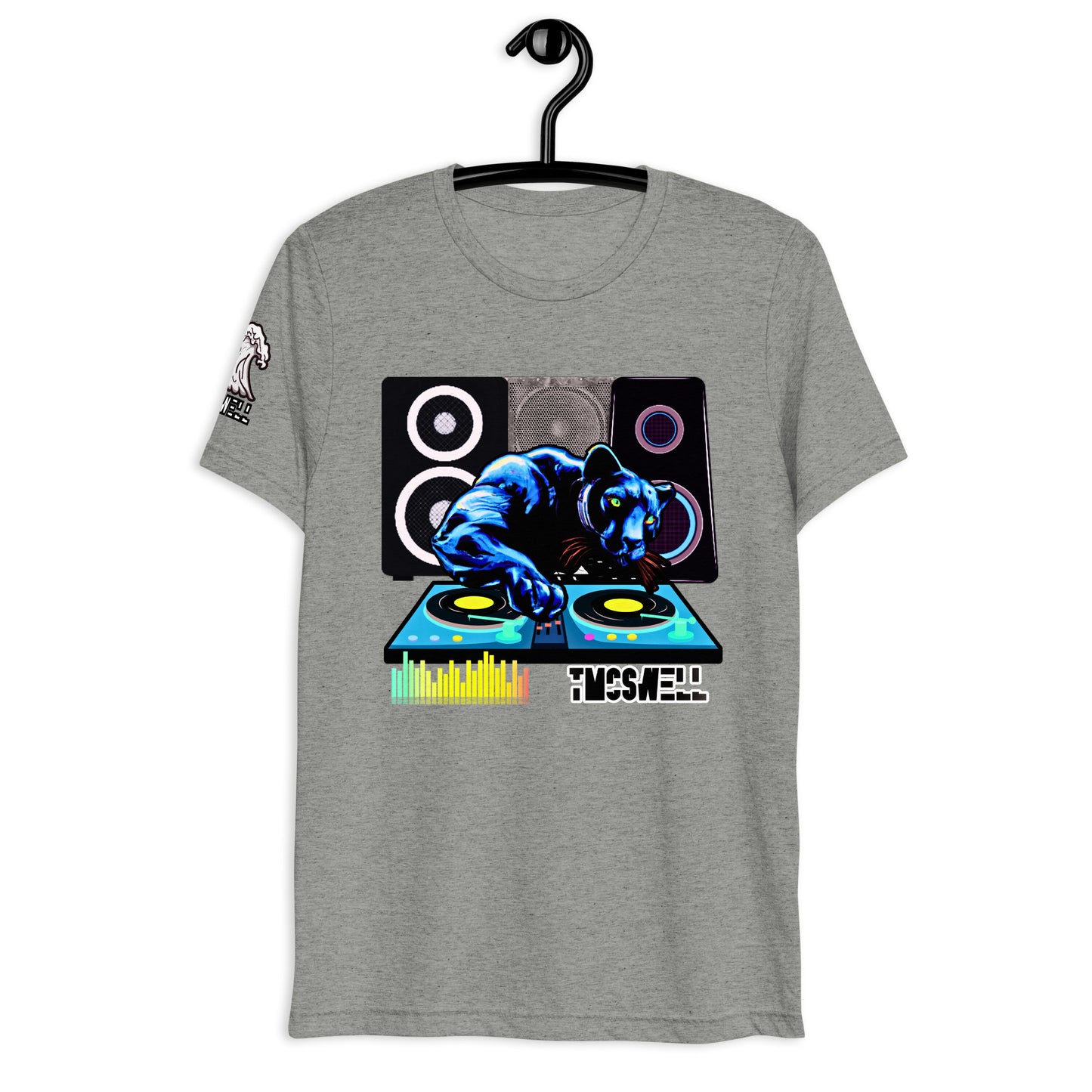 Panther Black DJ Tri-Blend T