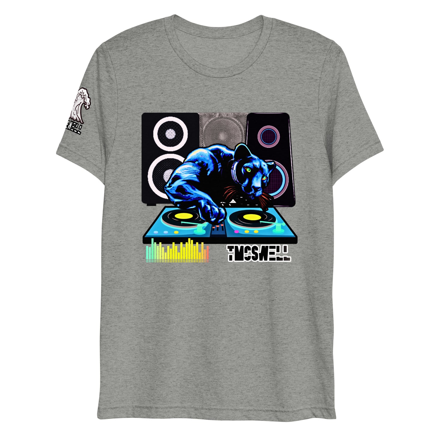 Panther Black DJ Tri-Blend T