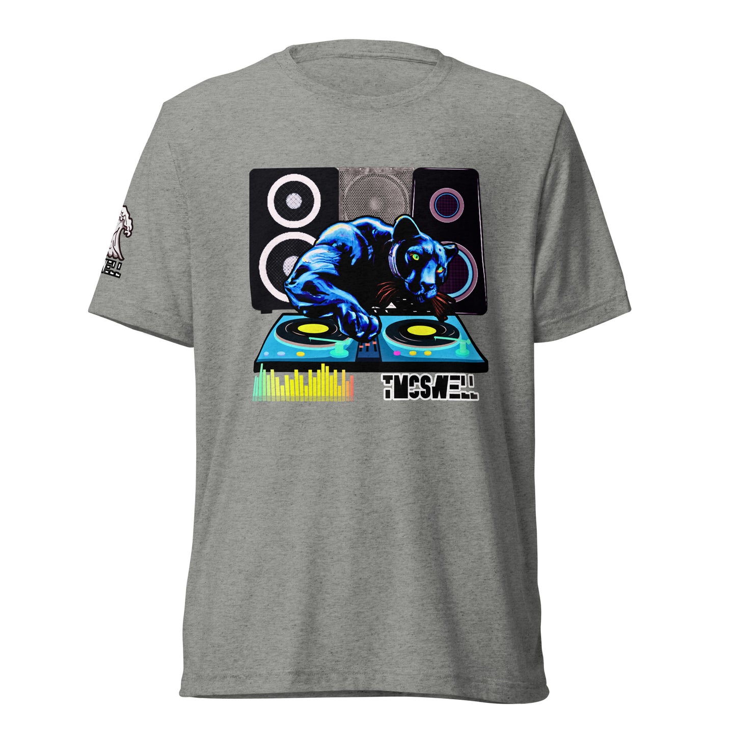 Panther Black DJ Tri-Blend T