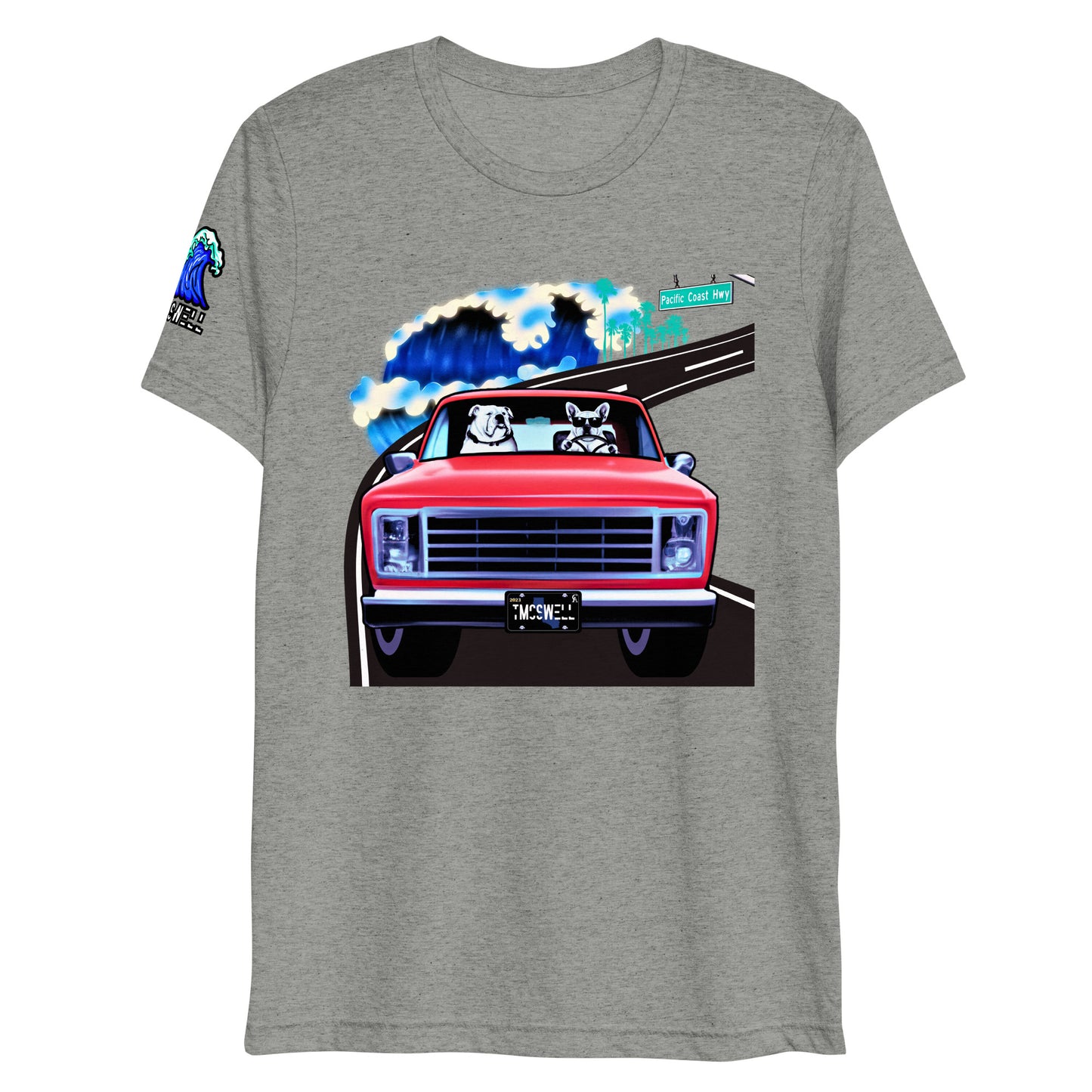 Bigswell Dogs Tri-Blend T