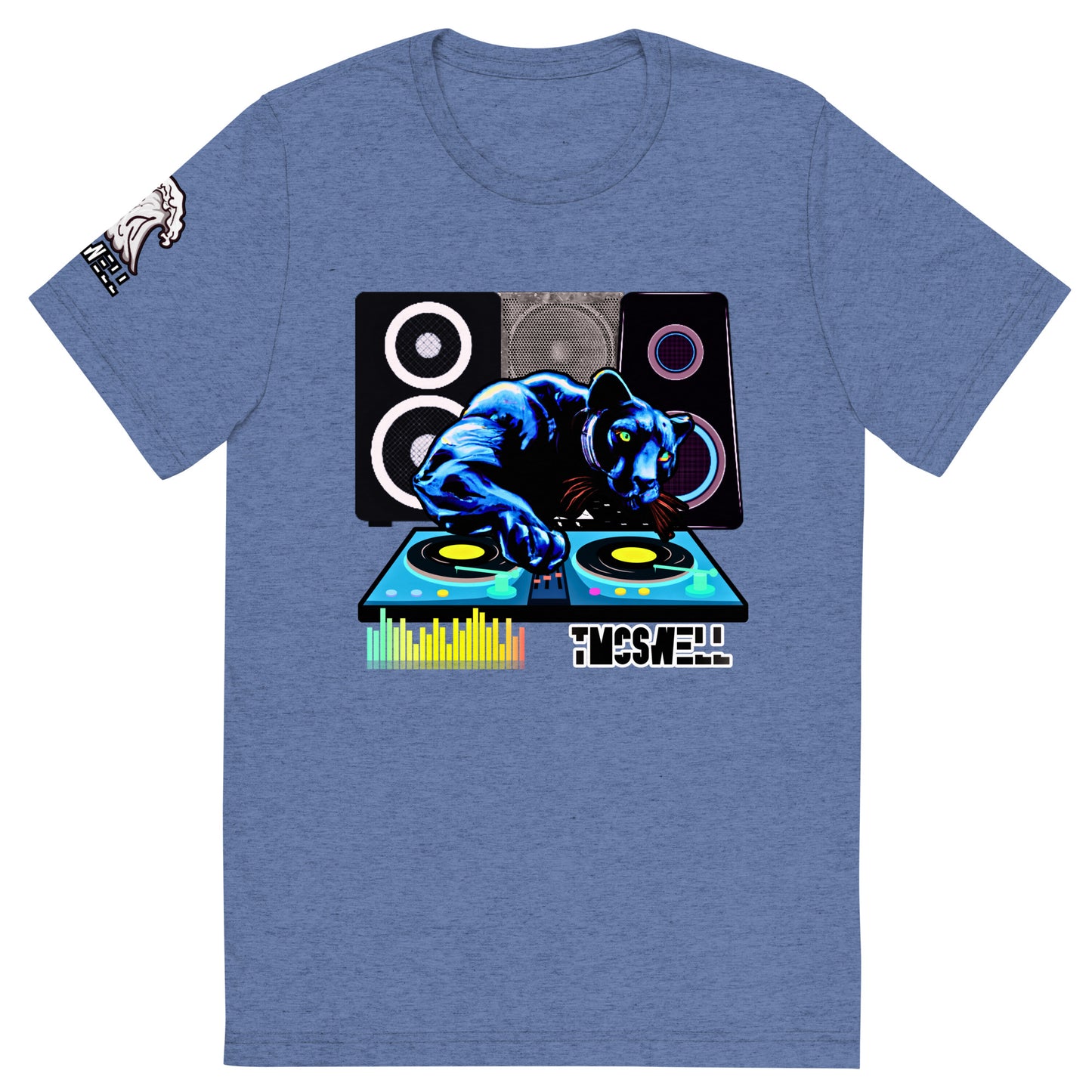 Panther Black DJ Tri-Blend T