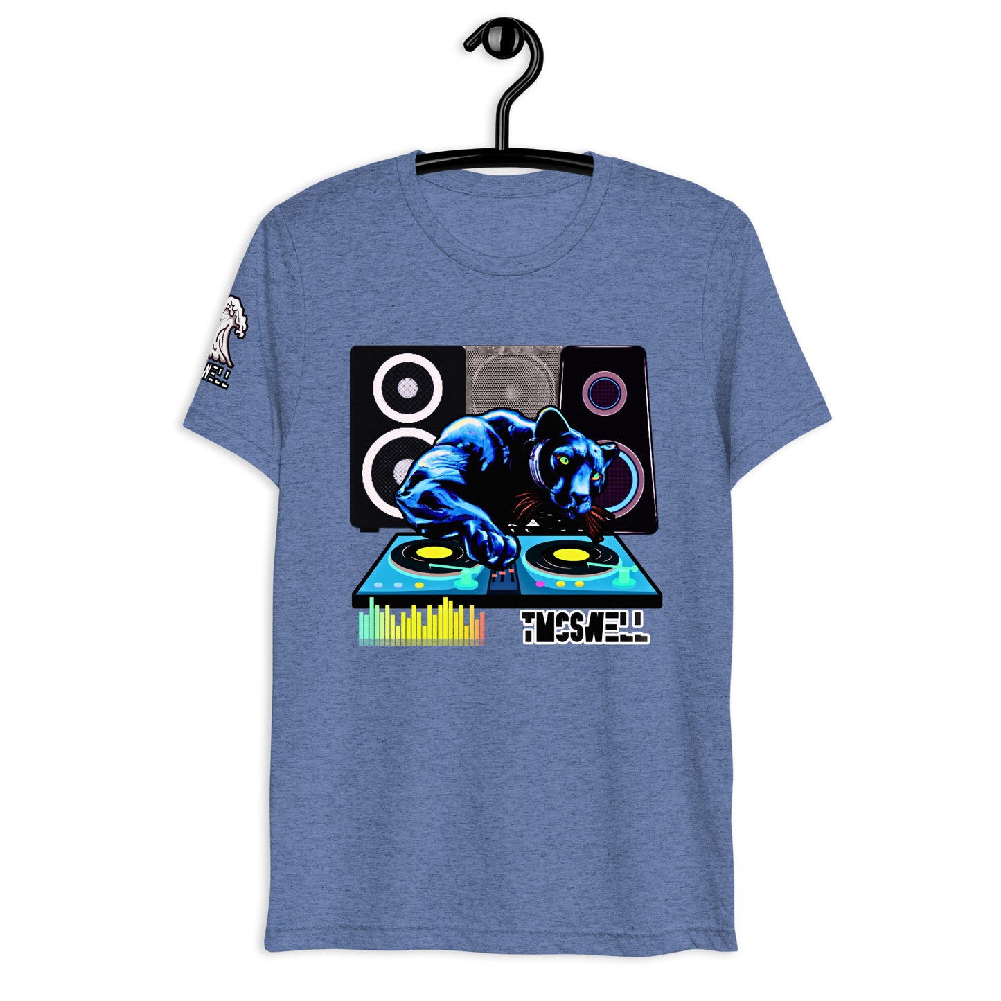 Panther Black DJ Tri-Blend T