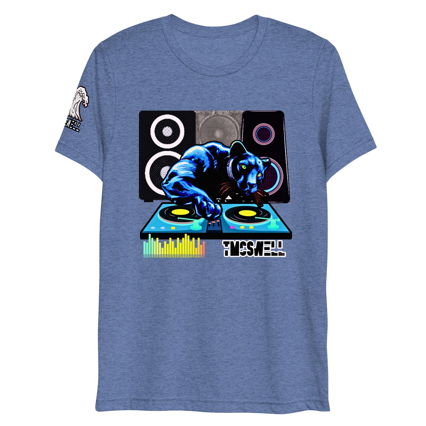 Panther Black DJ Tri-Blend T