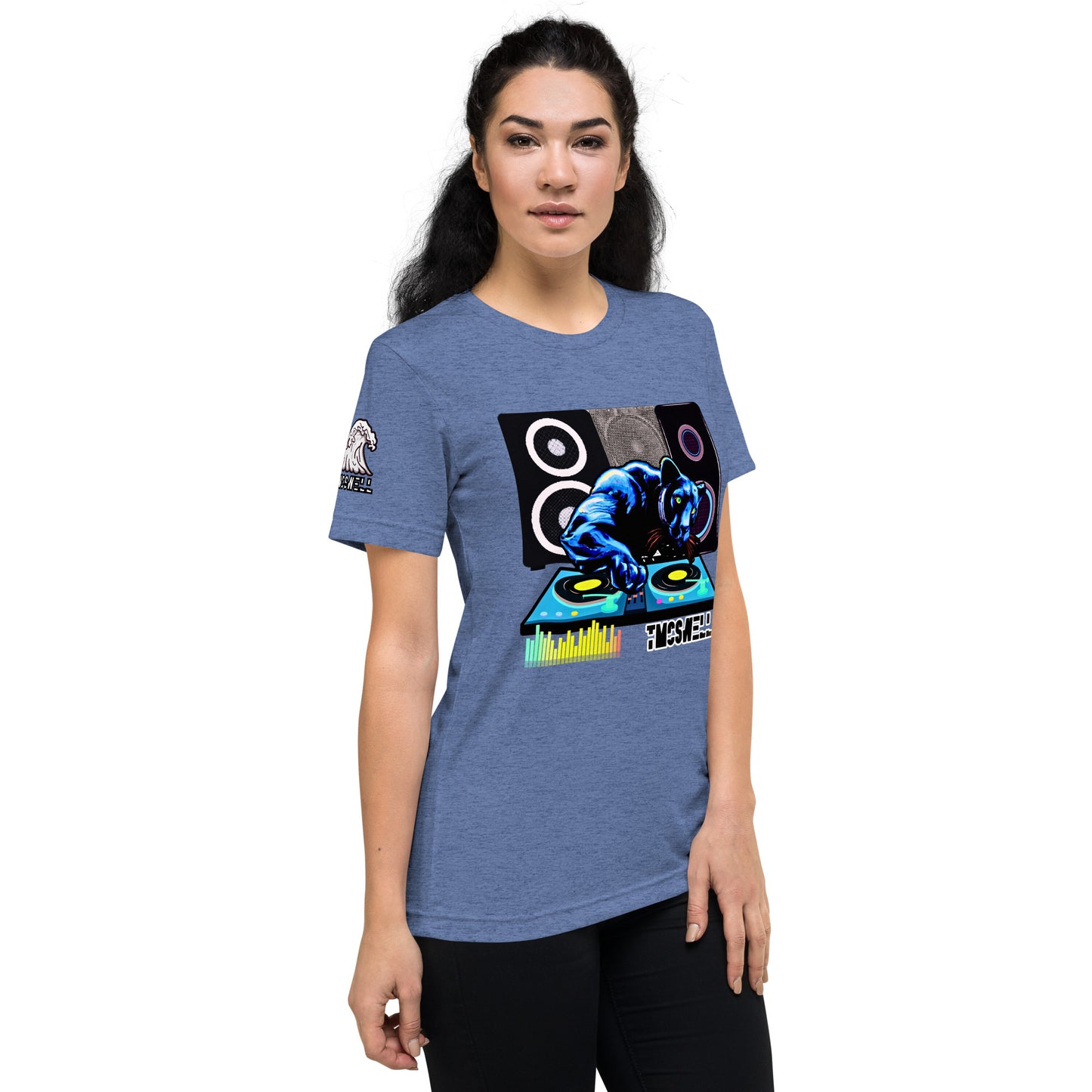 Panther Black DJ Tri-Blend T