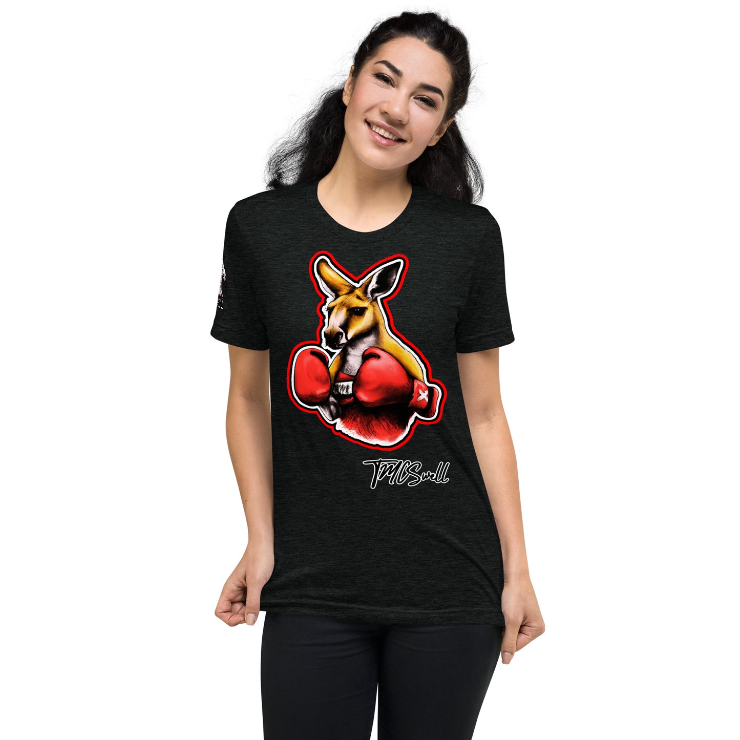 Kangaroo Boxer Tri-Blend T