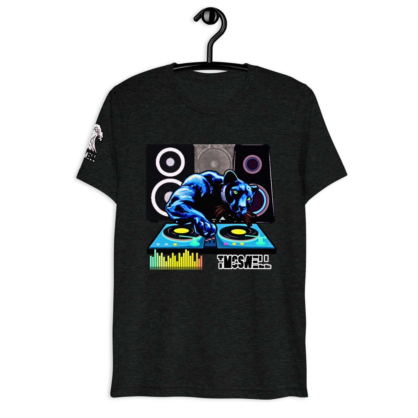 Panther Black DJ Tri-Blend T