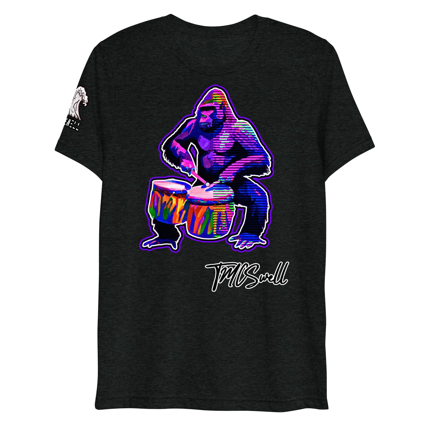 Grape G Drums Tri-Blend T