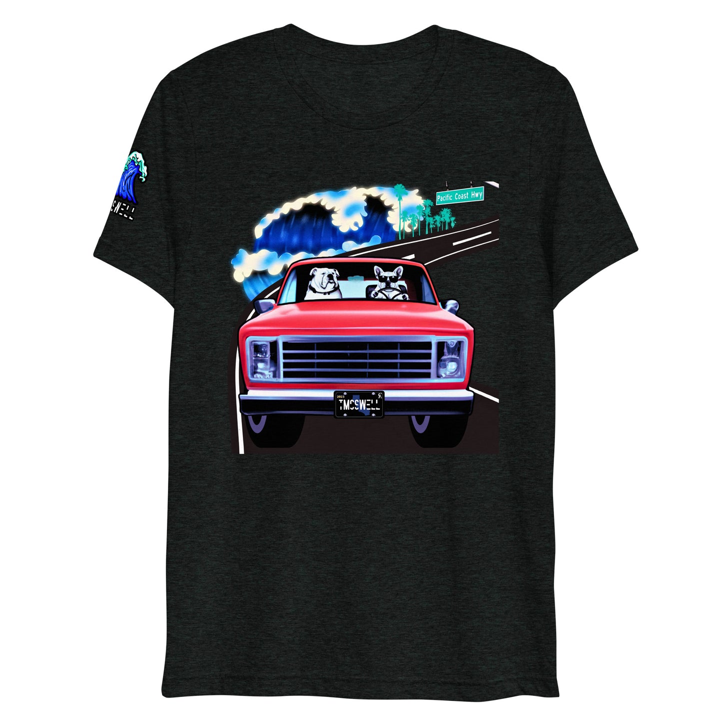 Bigswell Dogs Tri-Blend T