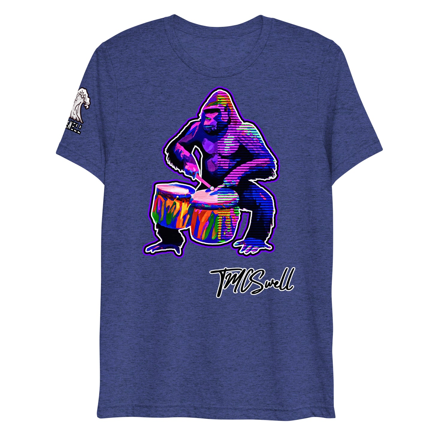Grape G Drums Tri-Blend T