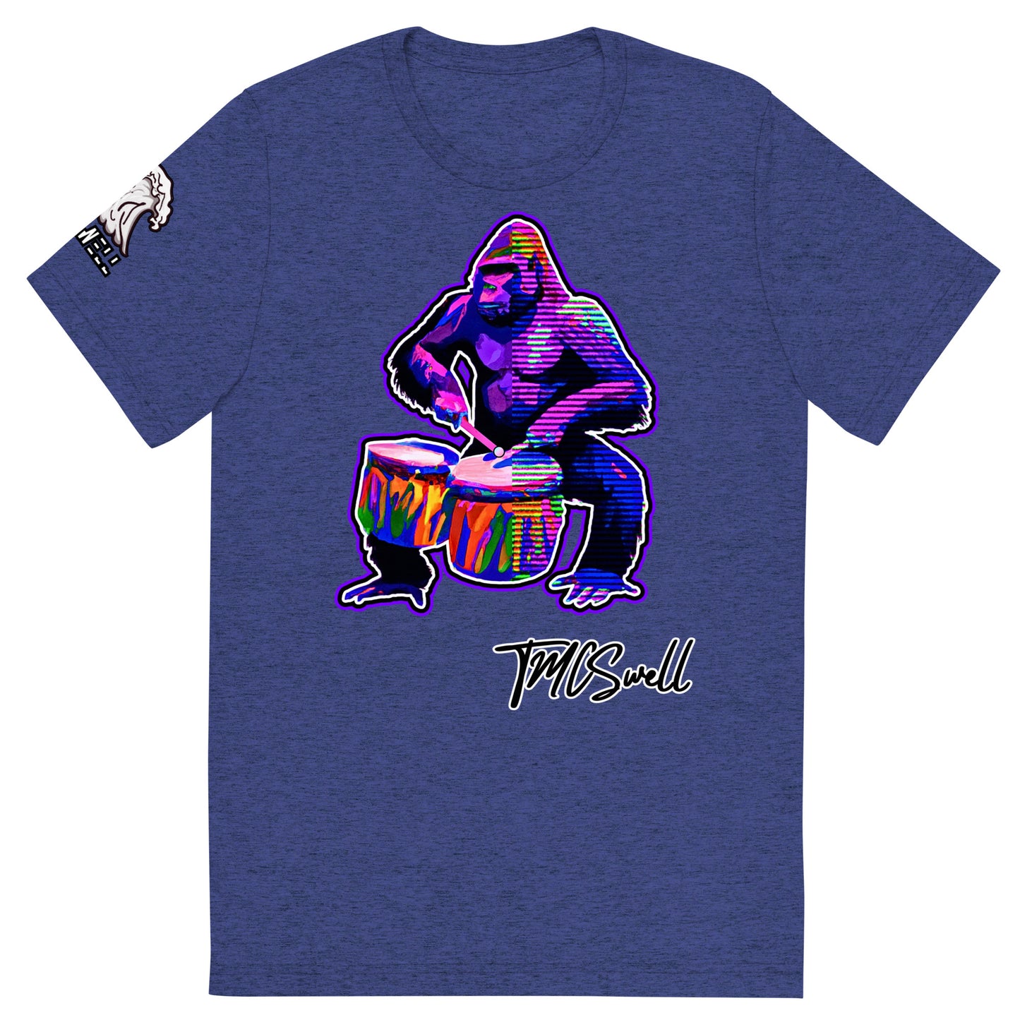 Grape G Drums Tri-Blend T
