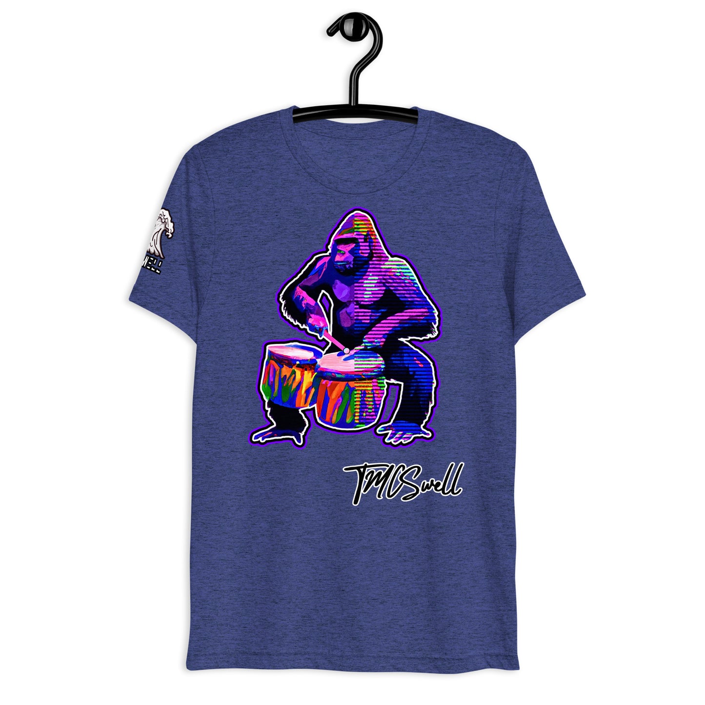 Grape G Drums Tri-Blend T