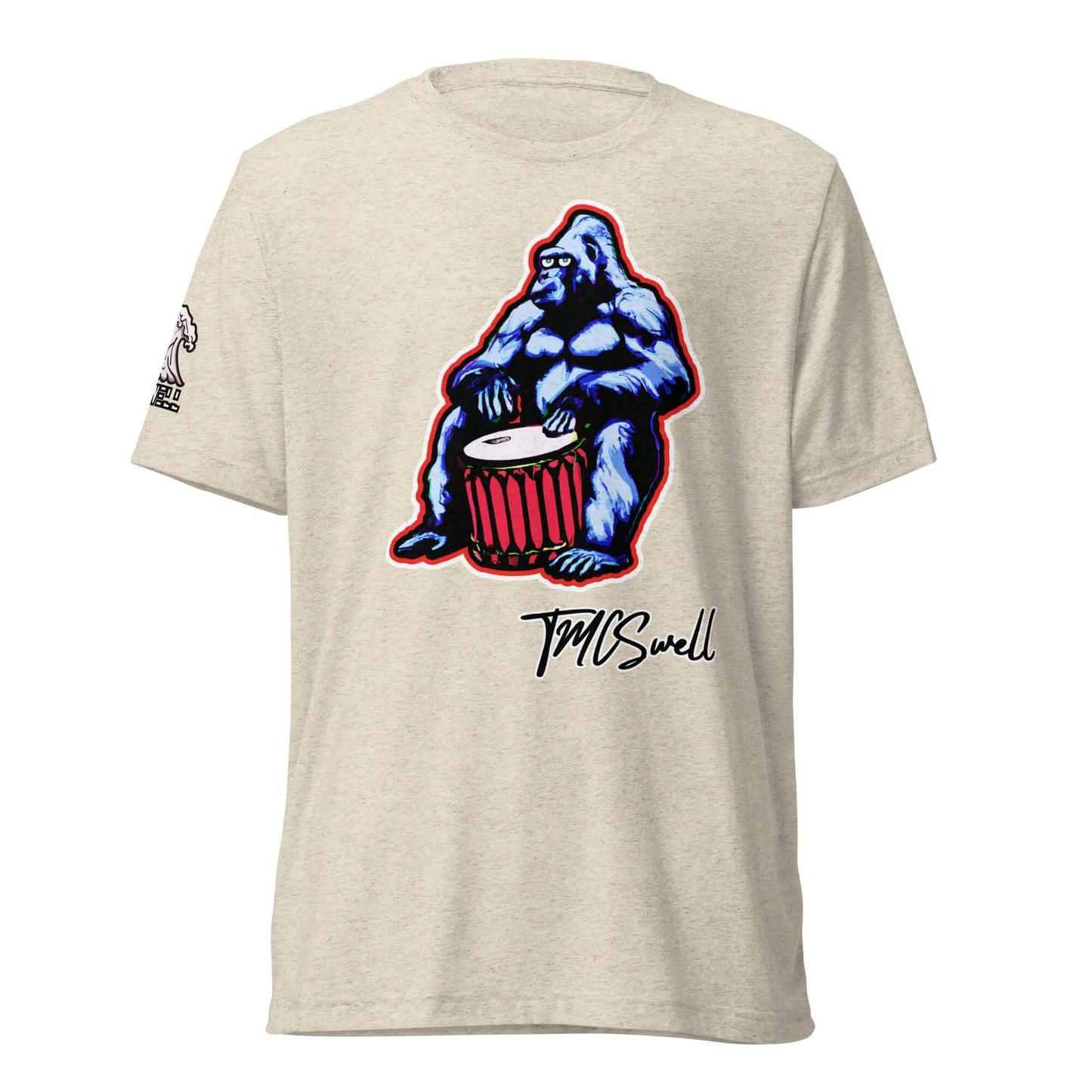 Big Gorilla Drum Tri-Blend T