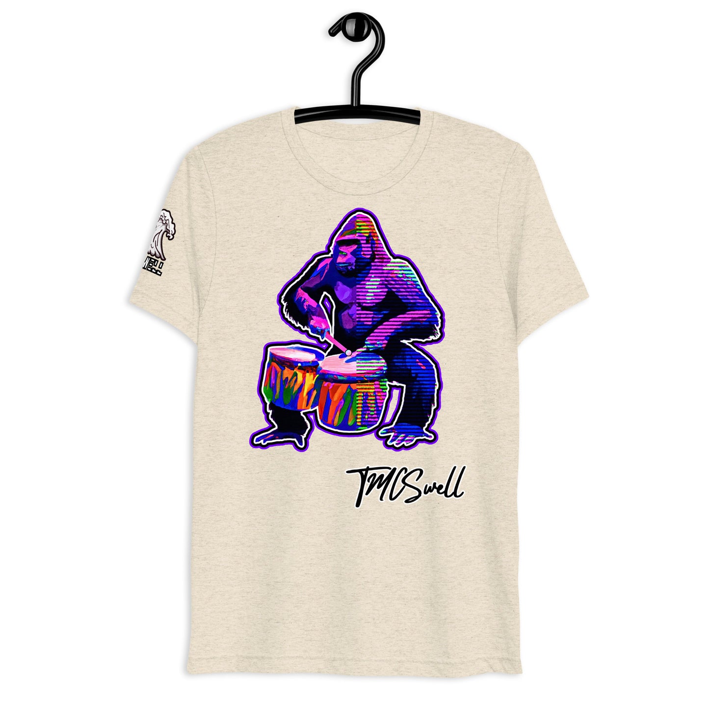 Grape G Drums Tri-Blend T