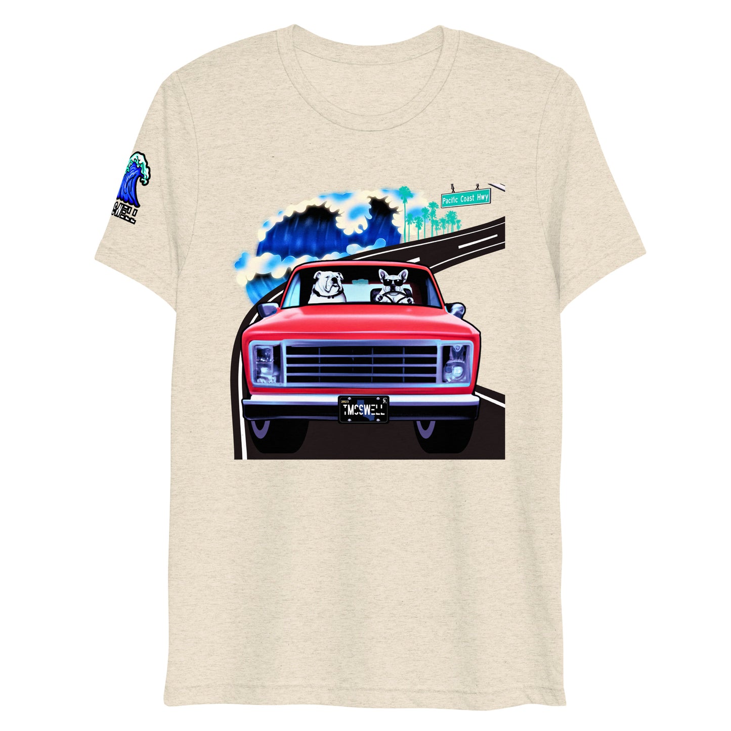 Bigswell Dogs Tri-Blend T