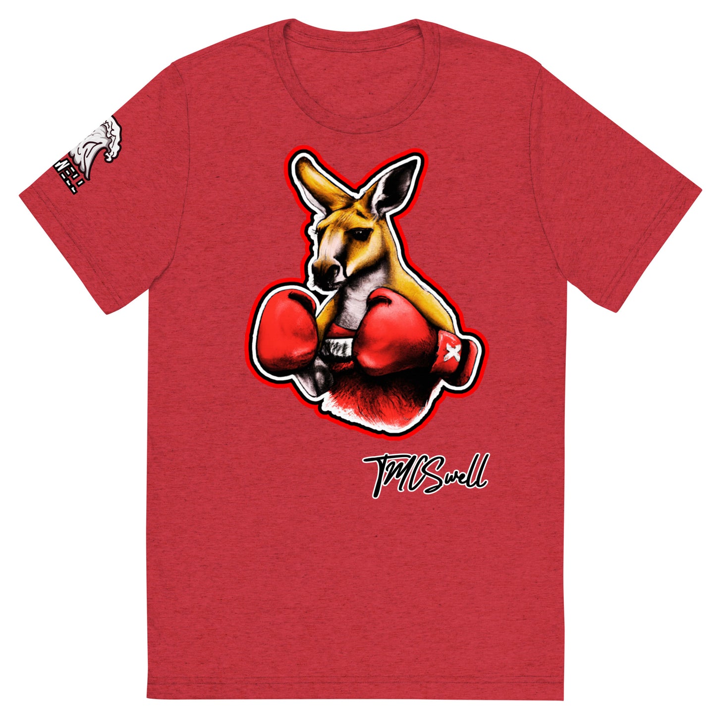 Kangaroo Boxer Tri-Blend T