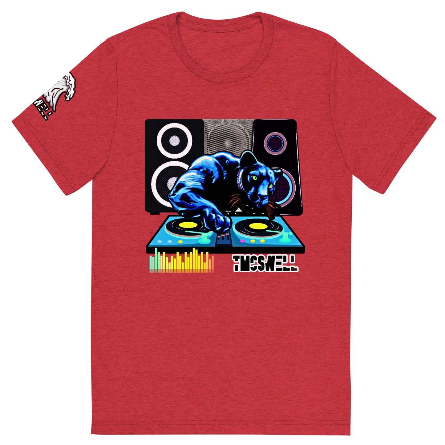 Panther Black DJ Tri-Blend T