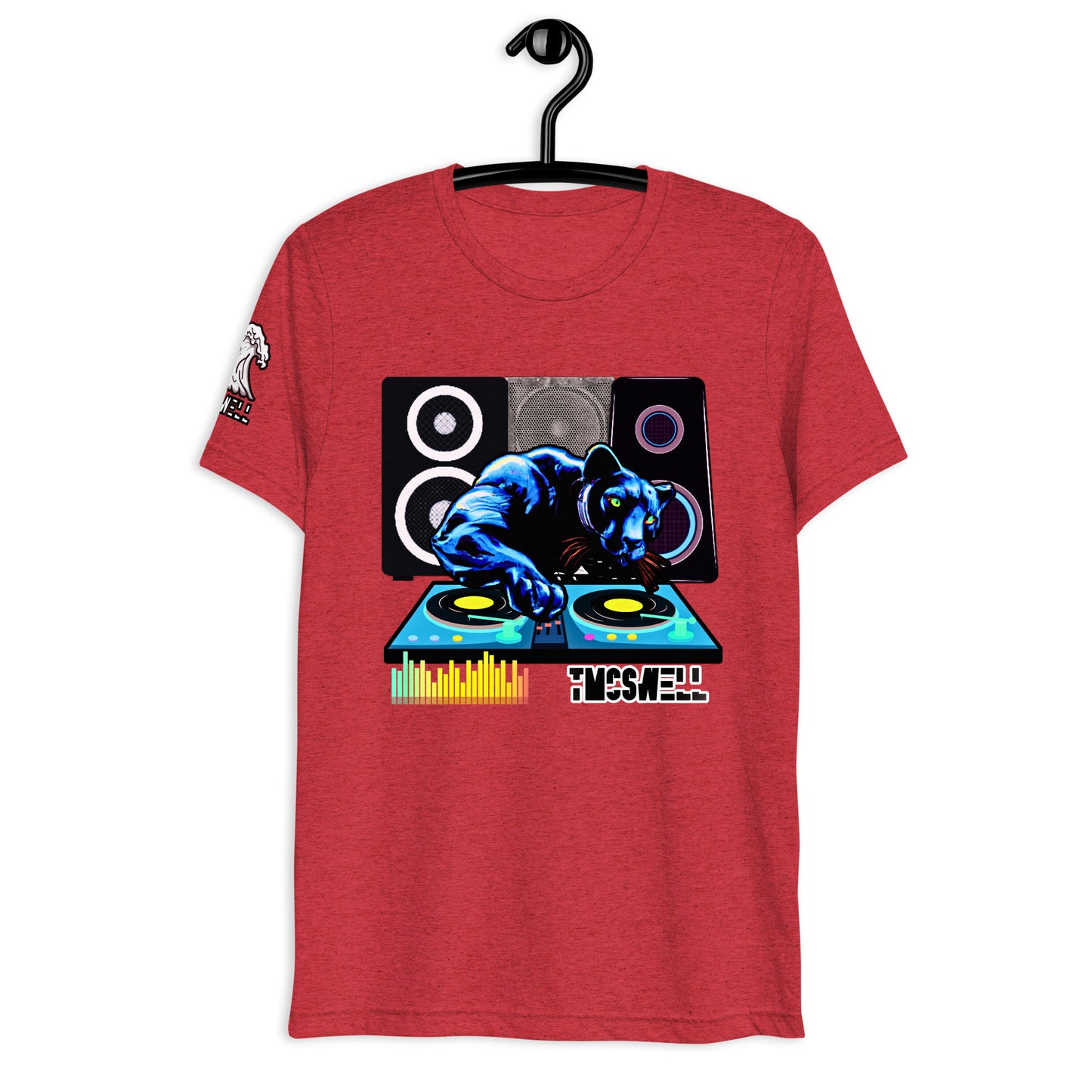 Panther Black DJ Tri-Blend T