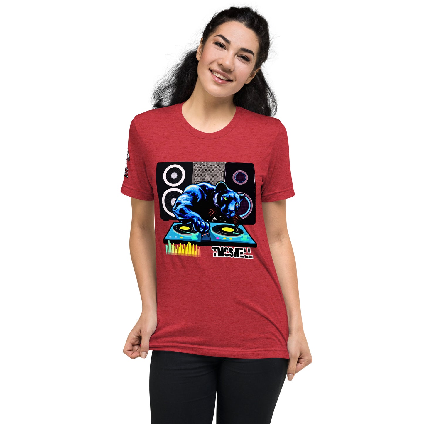Panther Black DJ Tri-Blend T