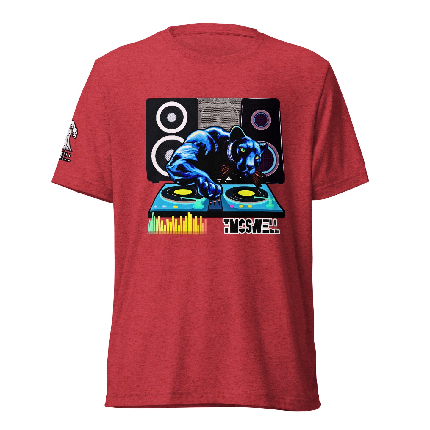 Panther Black DJ Tri-Blend T
