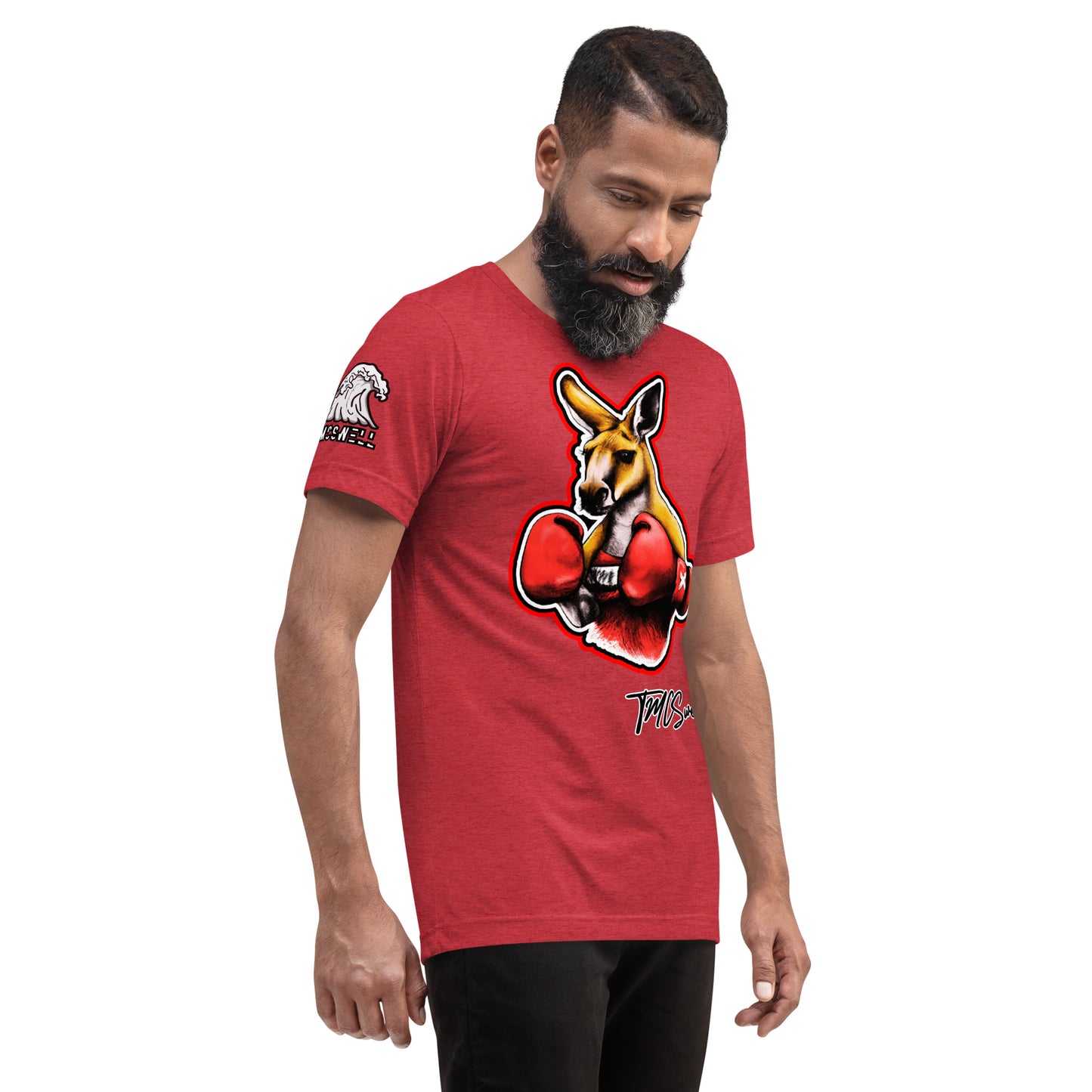 Kangaroo Boxer Tri-Blend T