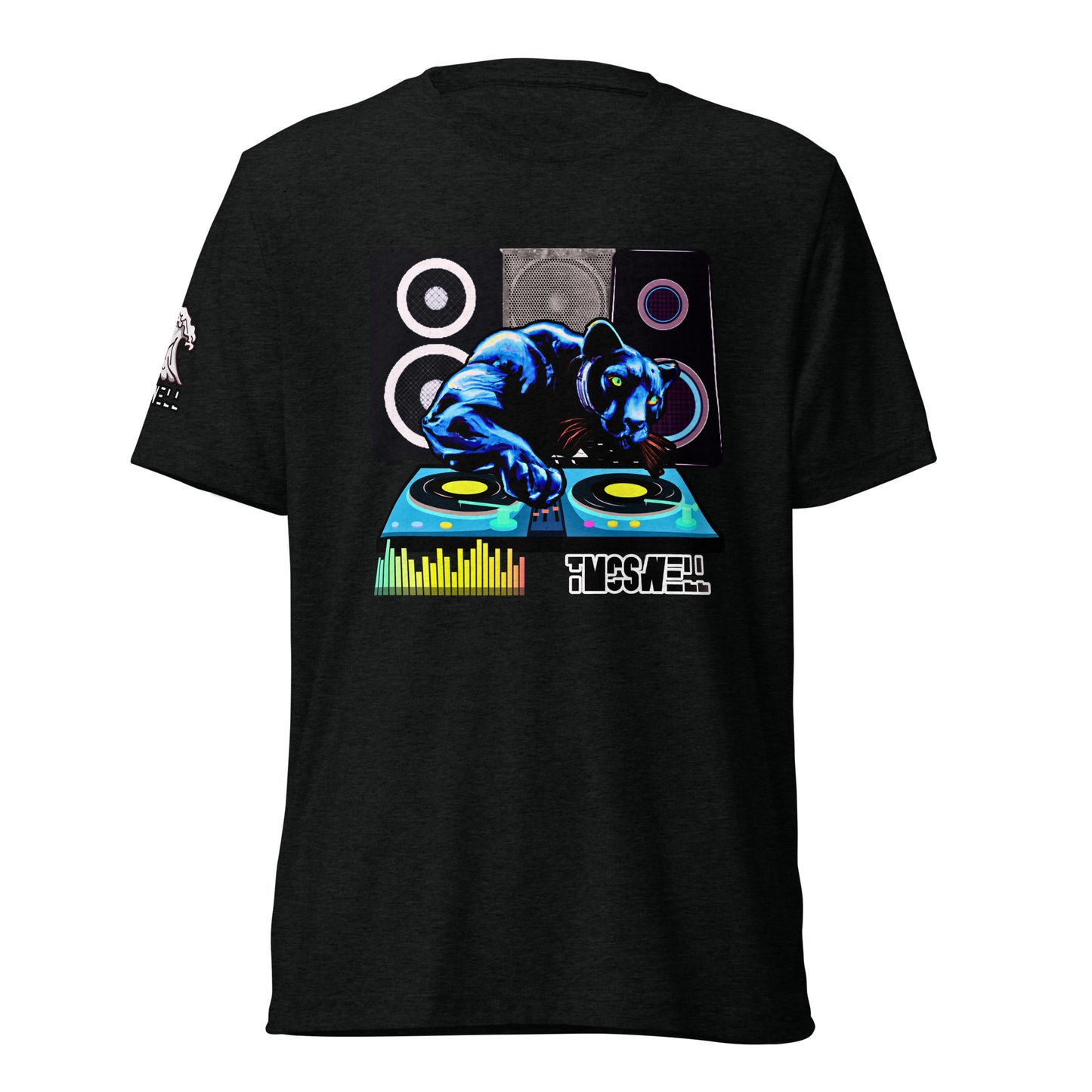Panther Black DJ Tri-Blend T