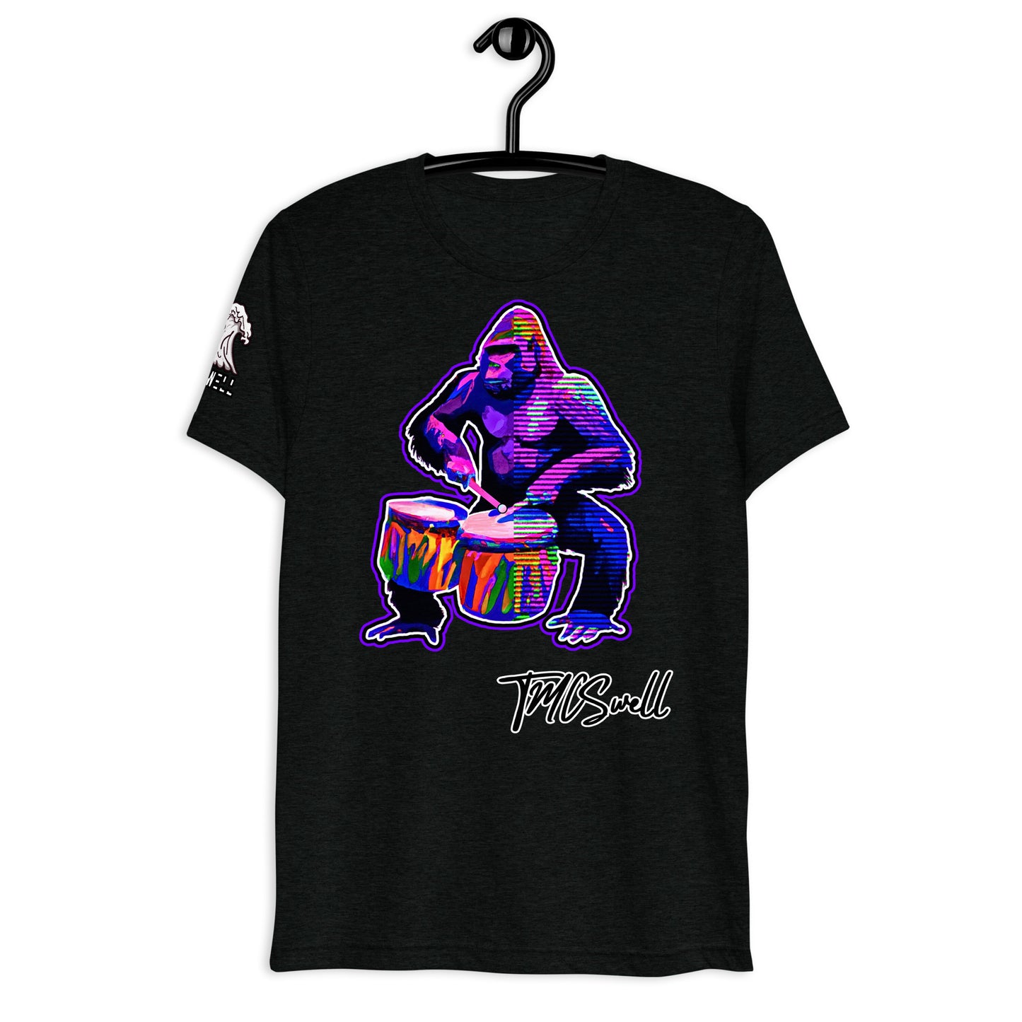 Grape G Drums Tri-Blend T