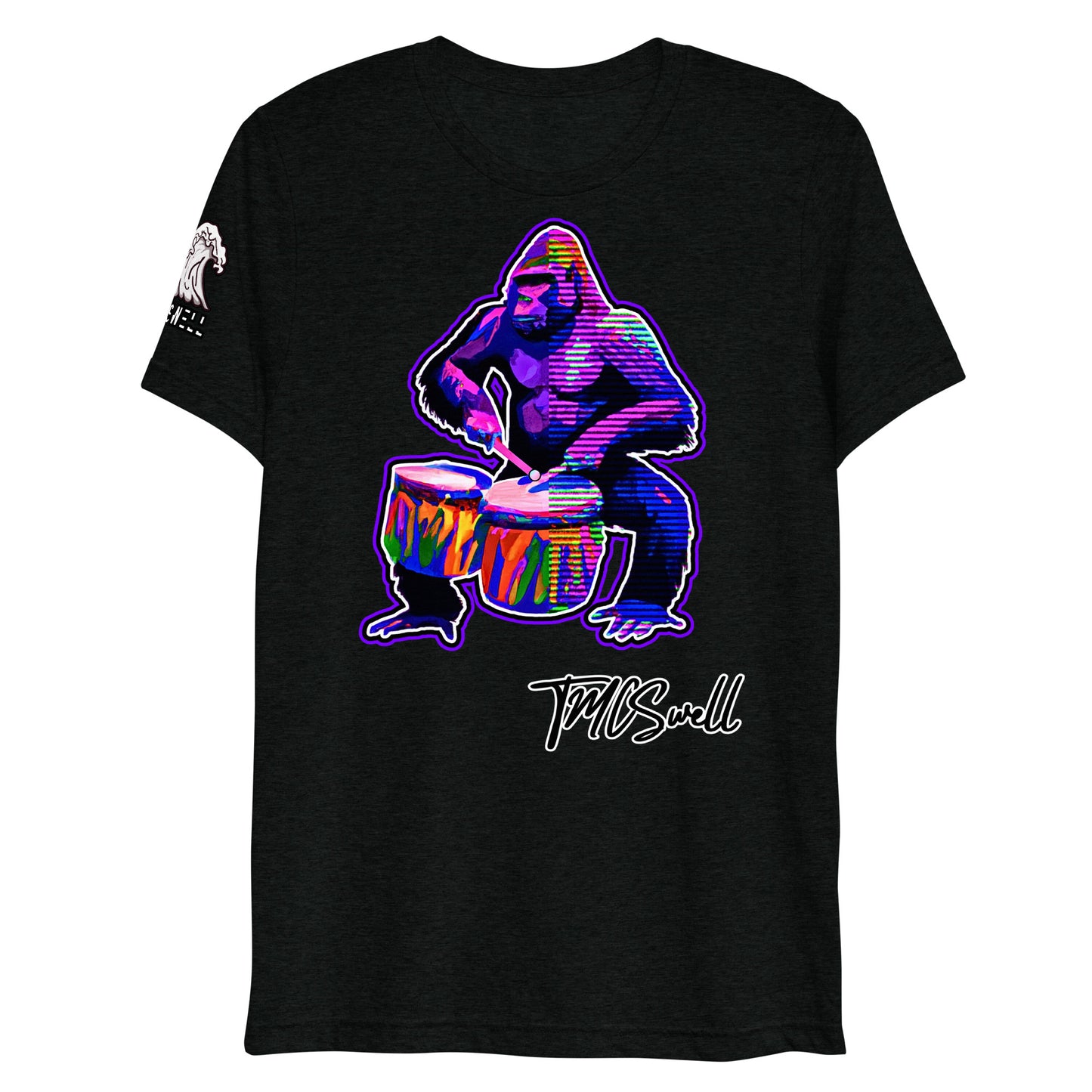 Grape G Drums Tri-Blend T
