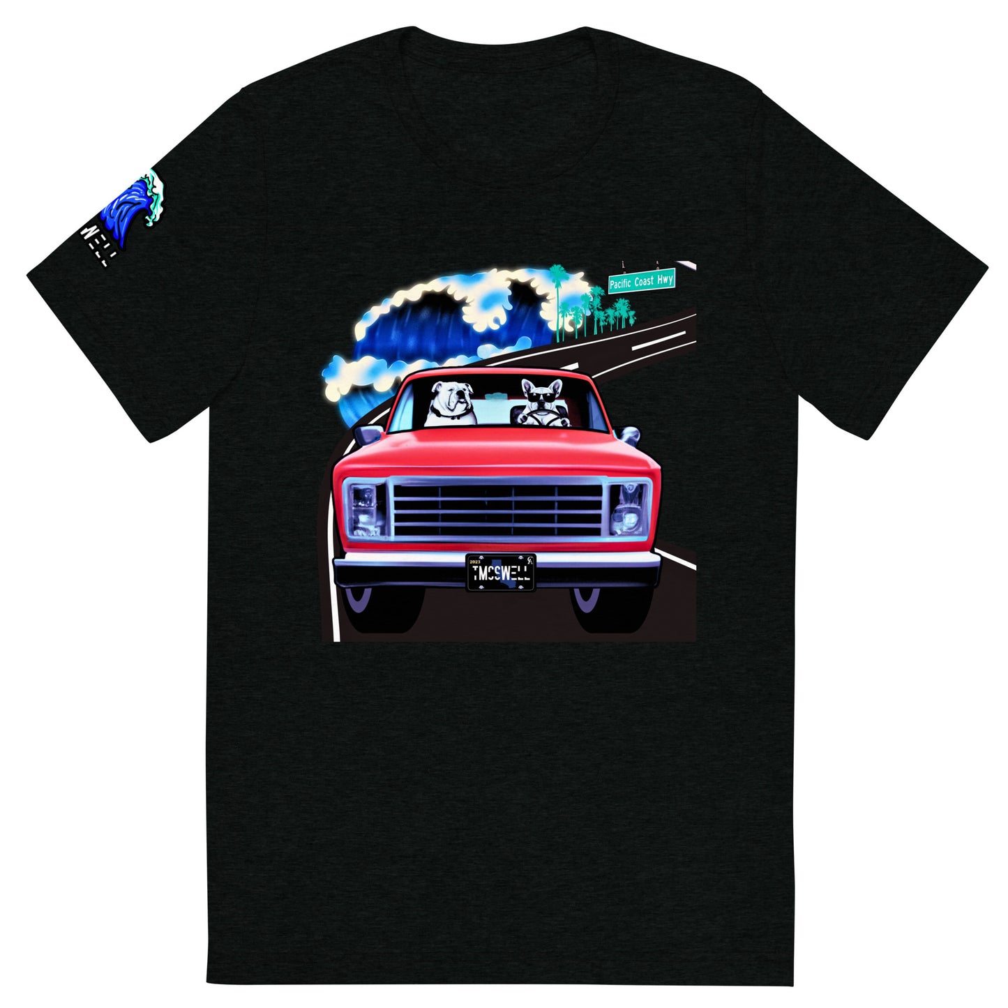 Bigswell Dogs Tri-Blend T