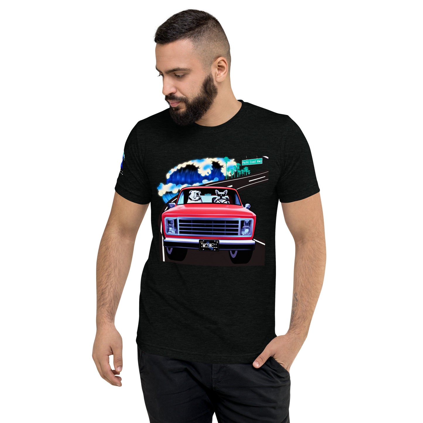 Bigswell Dogs Tri-Blend T