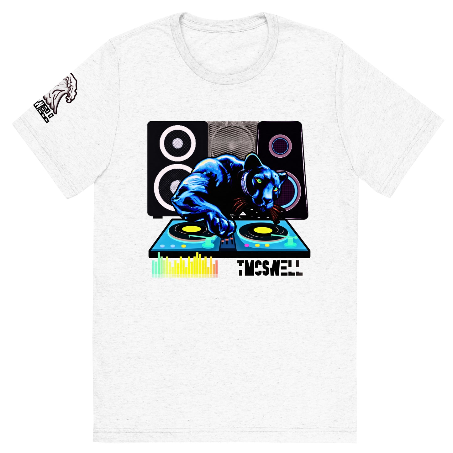 Panther Black DJ Tri-Blend T