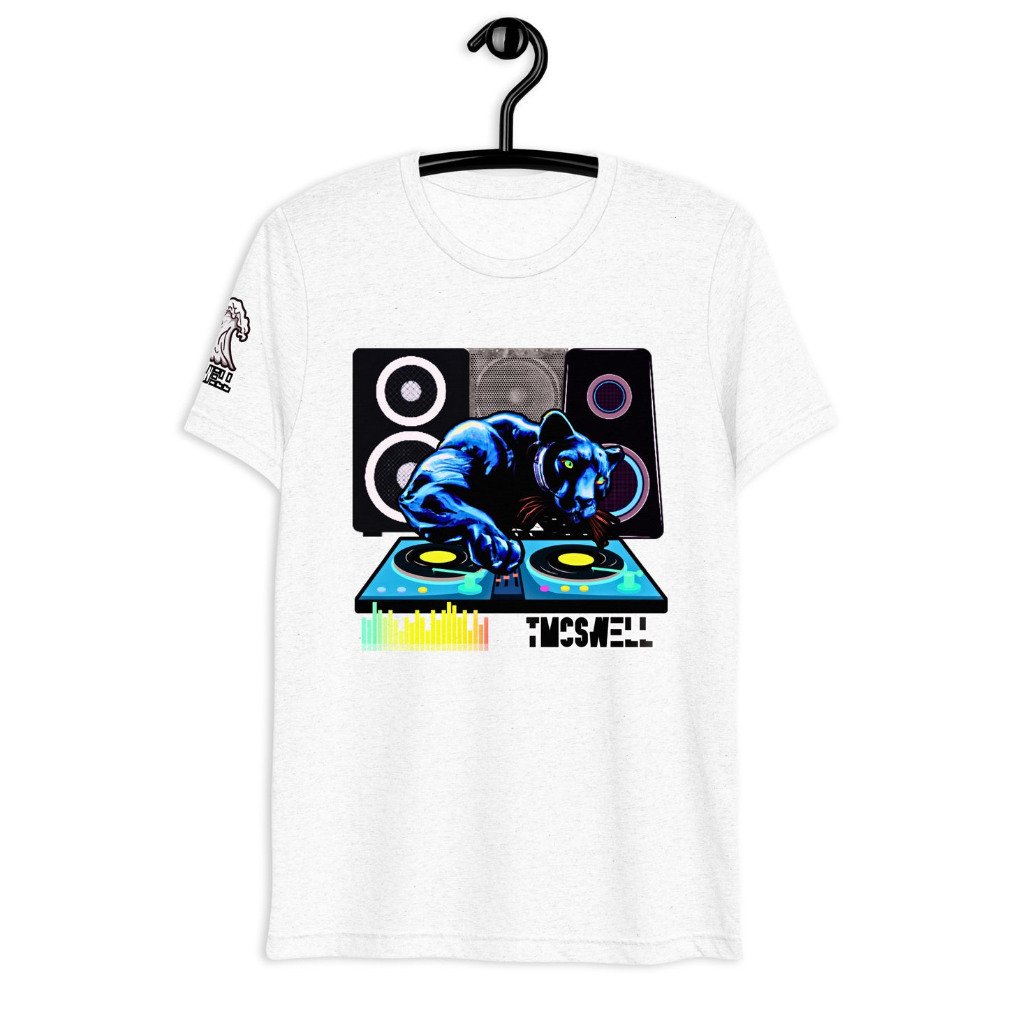 Panther Black DJ Tri-Blend T