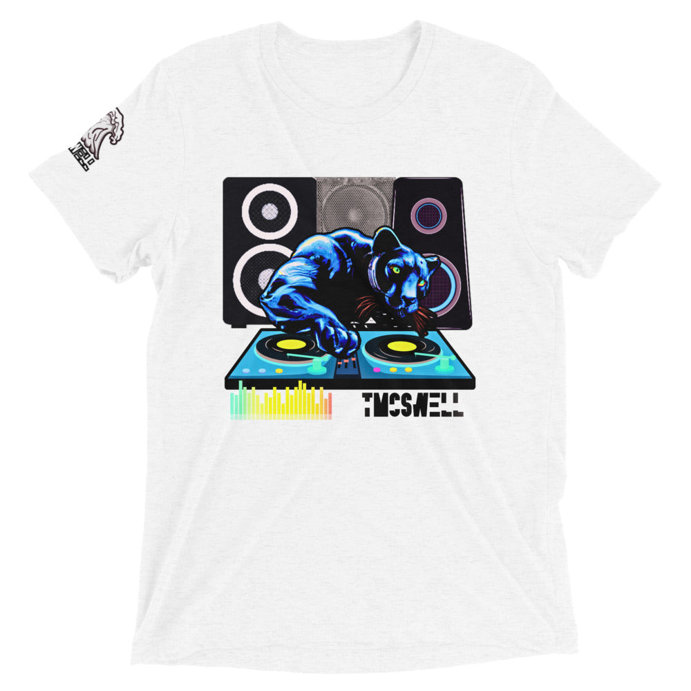 Panther Black DJ Tri-Blend T