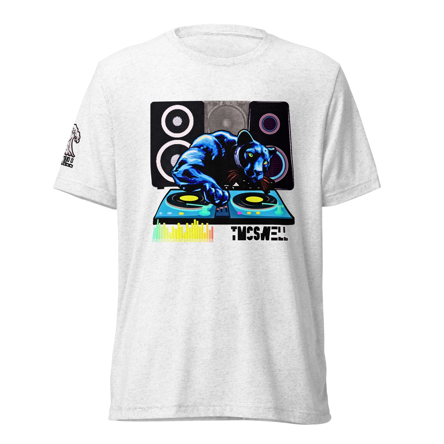 Panther Black DJ Tri-Blend T